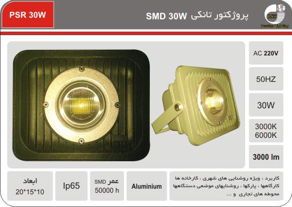 پروژکتور تانکی SMD 30W